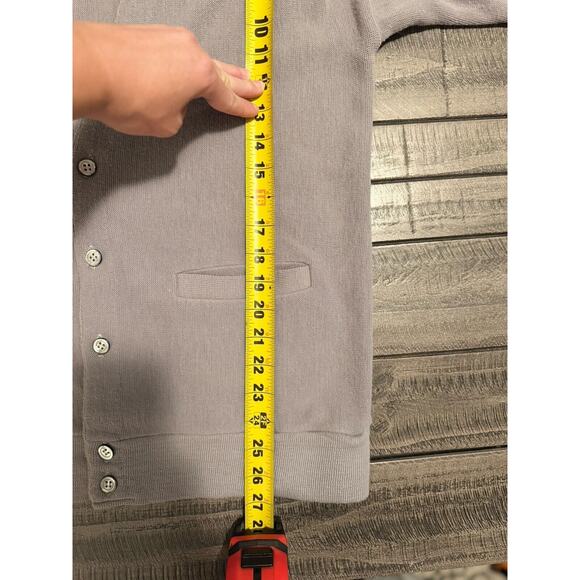 Arnie Arnold Palmer Vintage Acrylic Cardigan Sweater Sz Lg Made In The USA Men's - Picture 5 of 8